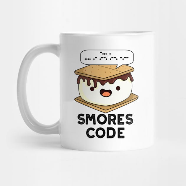 Smores Code Funny Food Pun by punnybone